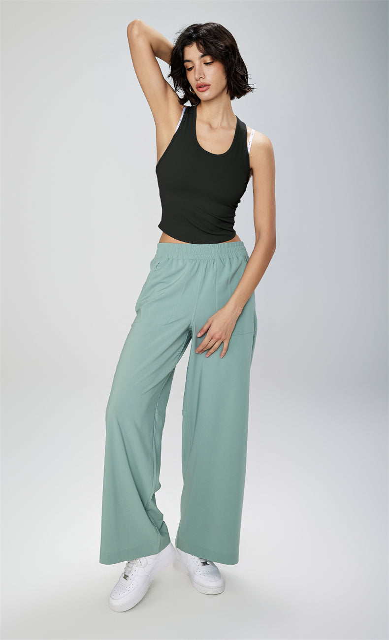 Gia Open Back Tank Top - WOO YOGA
