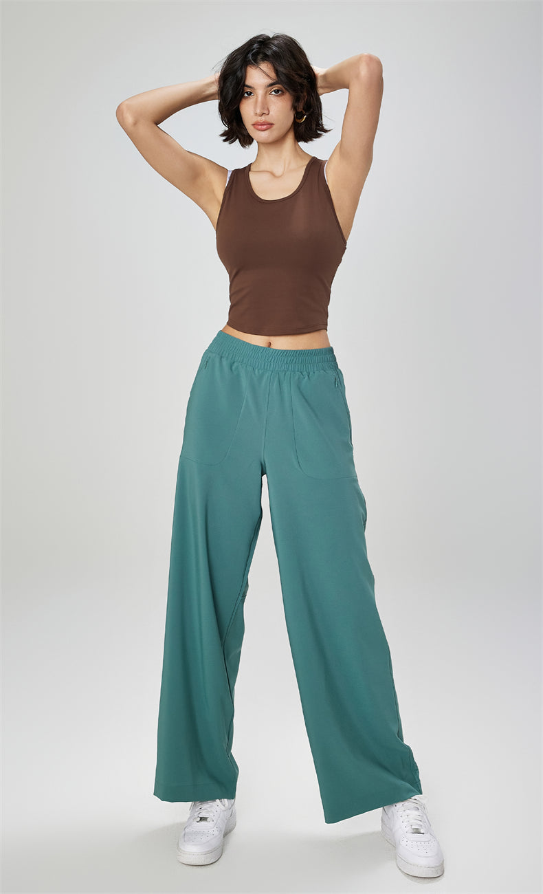 Gia Open Back Tank Top - WOO YOGA