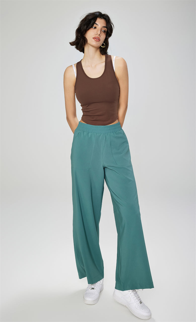 Gia Open Back Tank Top - WOO YOGA