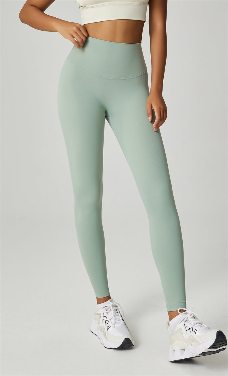 Maya High-Waisted Tummy Control Yoga Legging - WOO YOGA