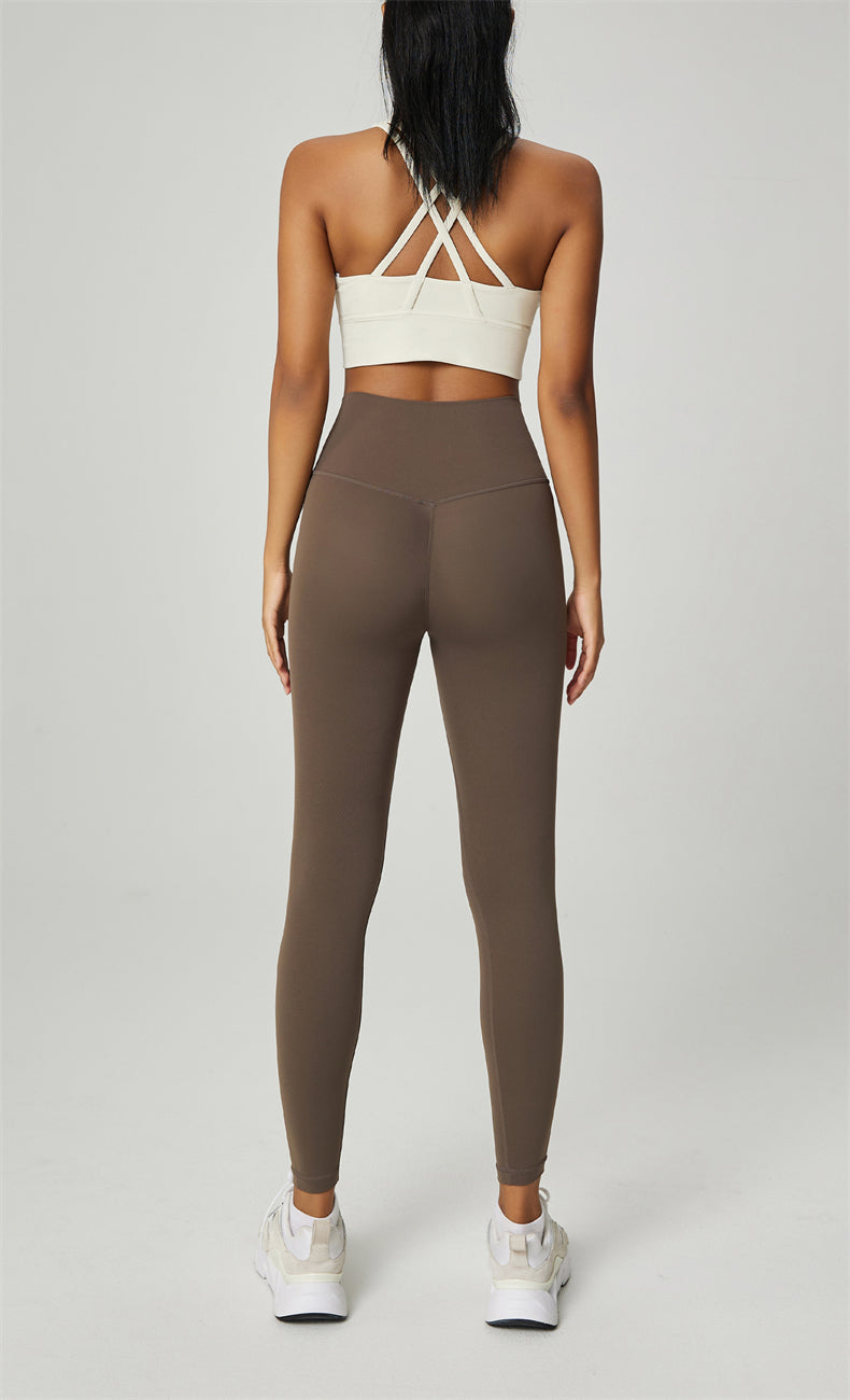 Maya High-Waisted Tummy Control Yoga Legging - WOO YOGA