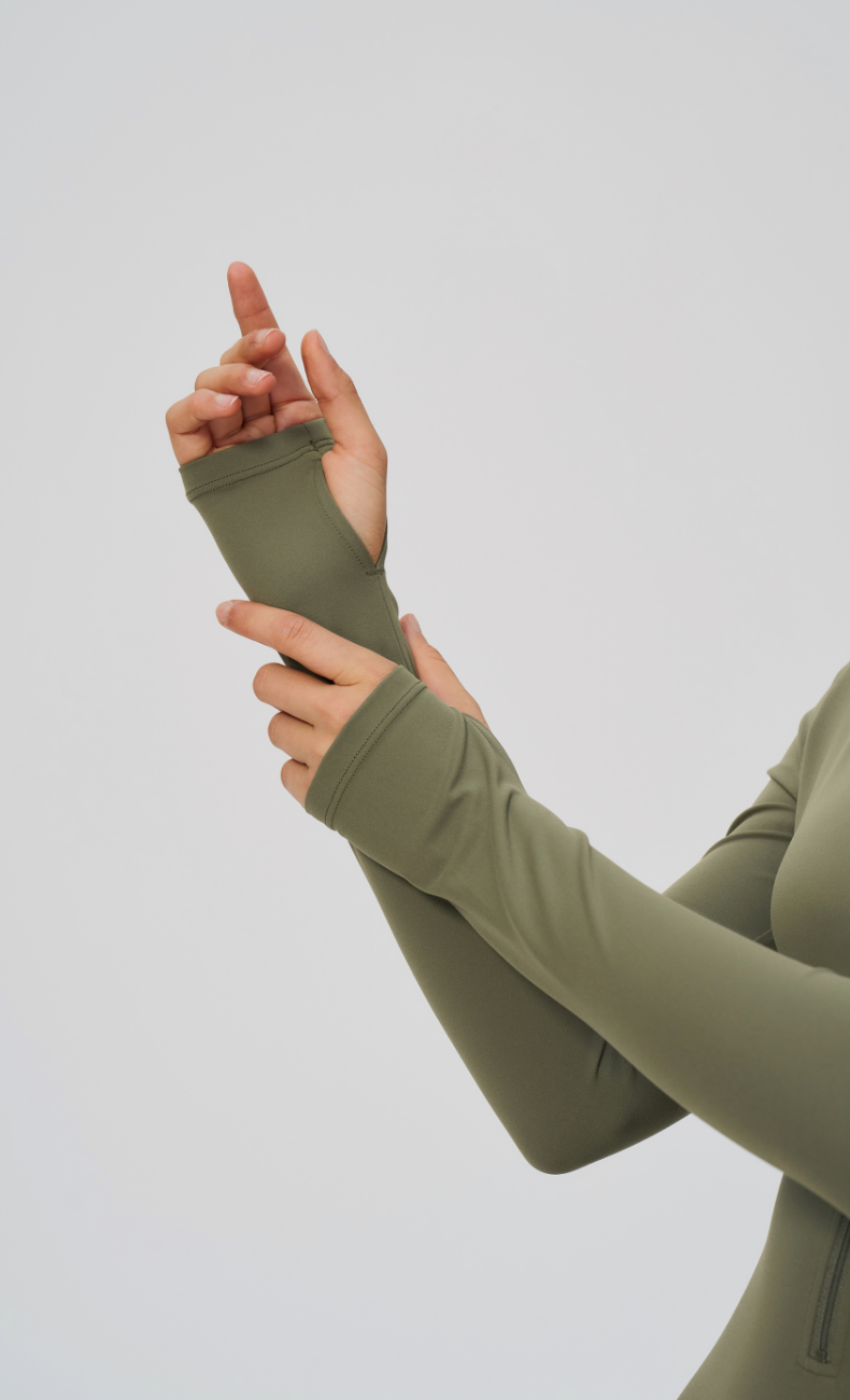 Talia Throw & Go Half Zip Wide Leg Jumpsuit