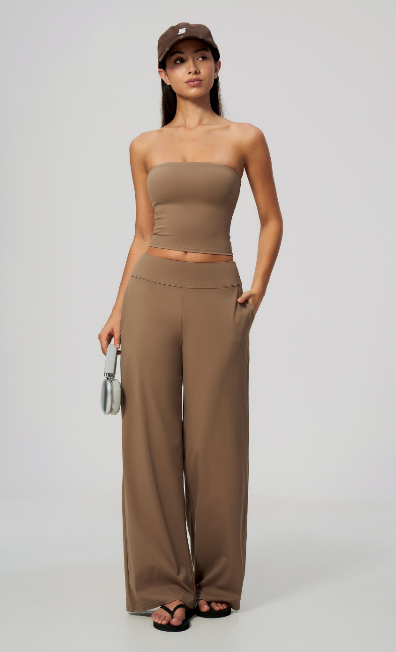 Lulu Side Pocket Wide Leg Pant