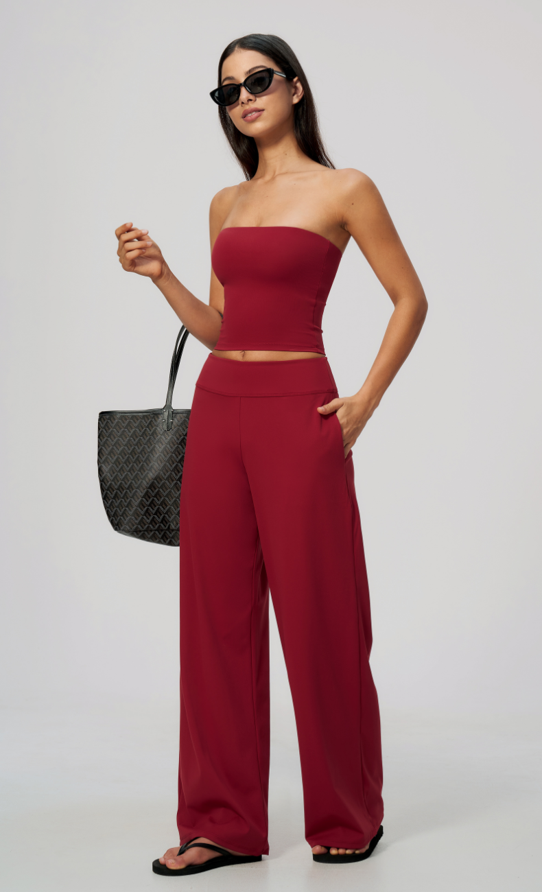 Lulu Side Pocket Wide Leg Pant