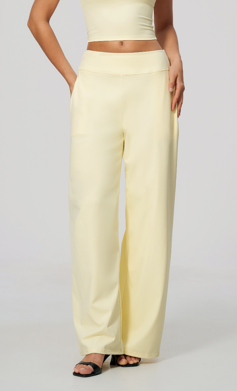 Lulu Side Pocket Wide Leg Pant