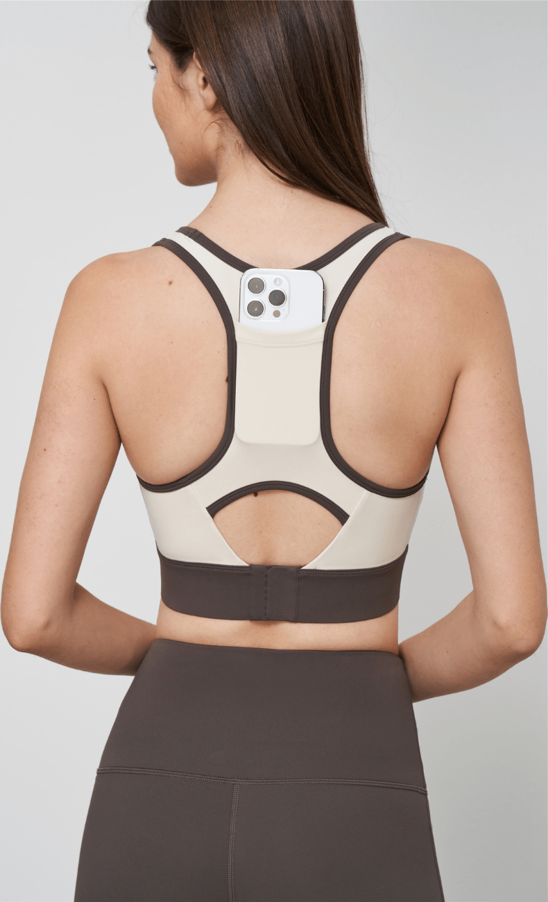 WOO YOGA Sports Bras Clara Open Back Sports Bra