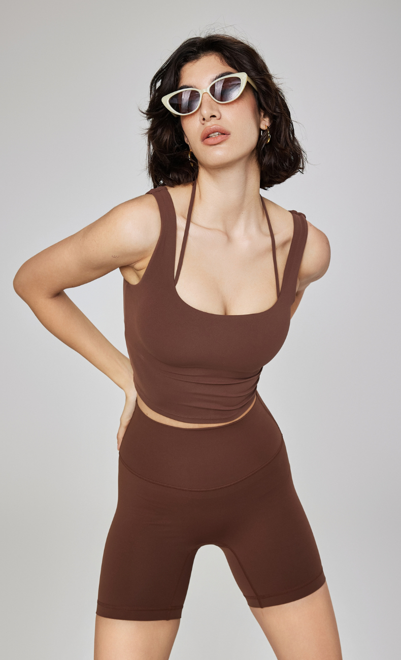 Sophie Halter Open Back Sports Bra
