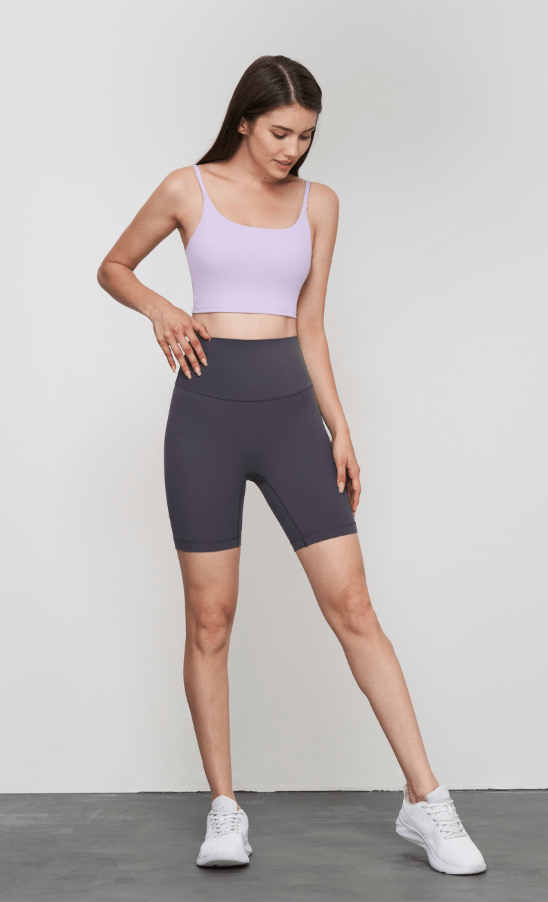 WOO YOGA Shorts Ivy High-Waist Seamless Free From Move Short