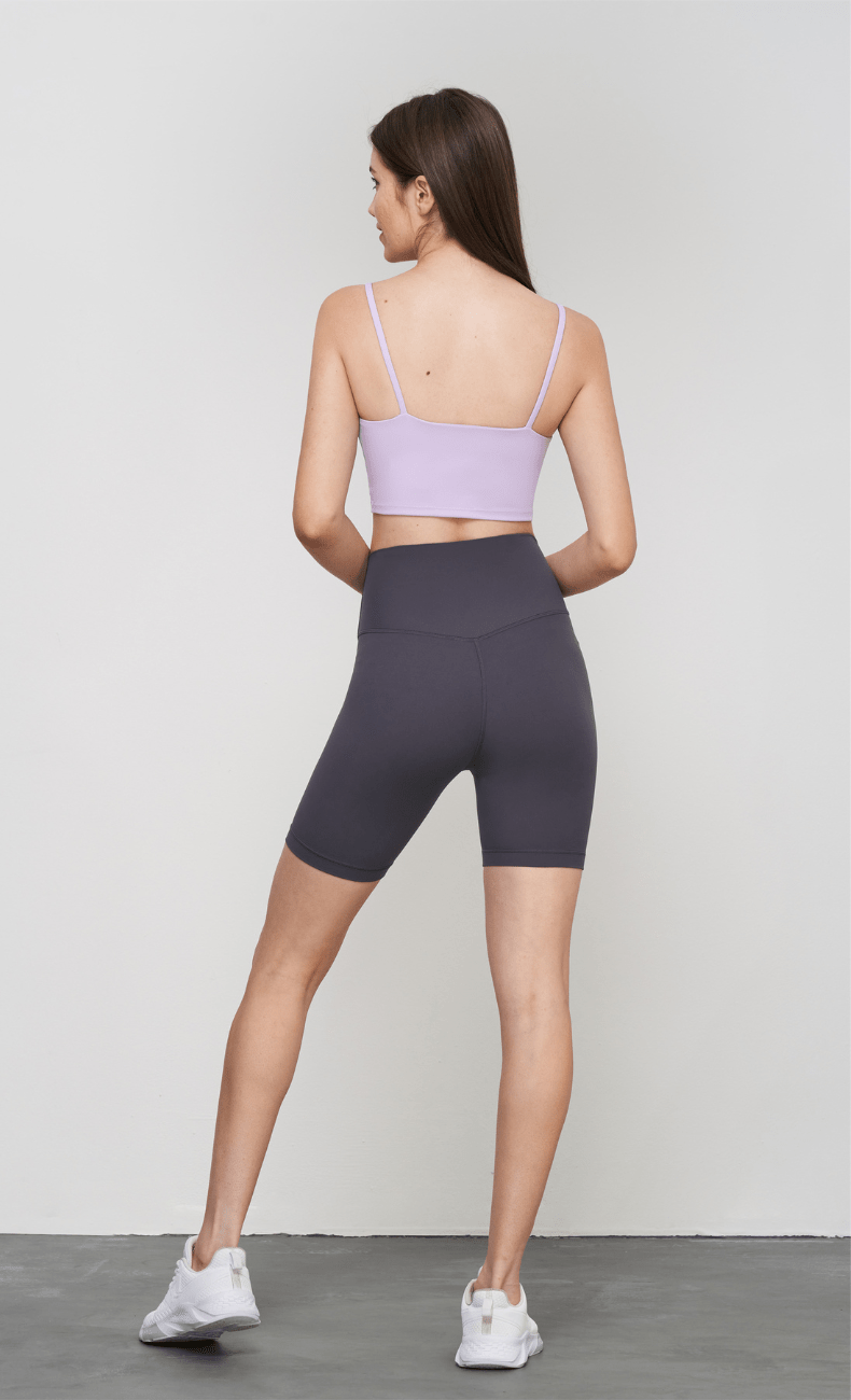 WOO YOGA Shorts Ivy High-Waist Seamless Free From Move Short