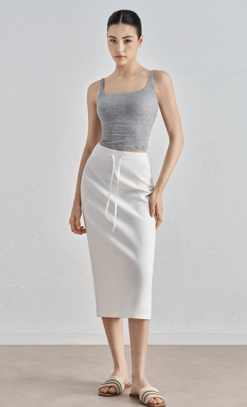 WOO YOGA Skirts Ophelia Athletic Midi Skirt