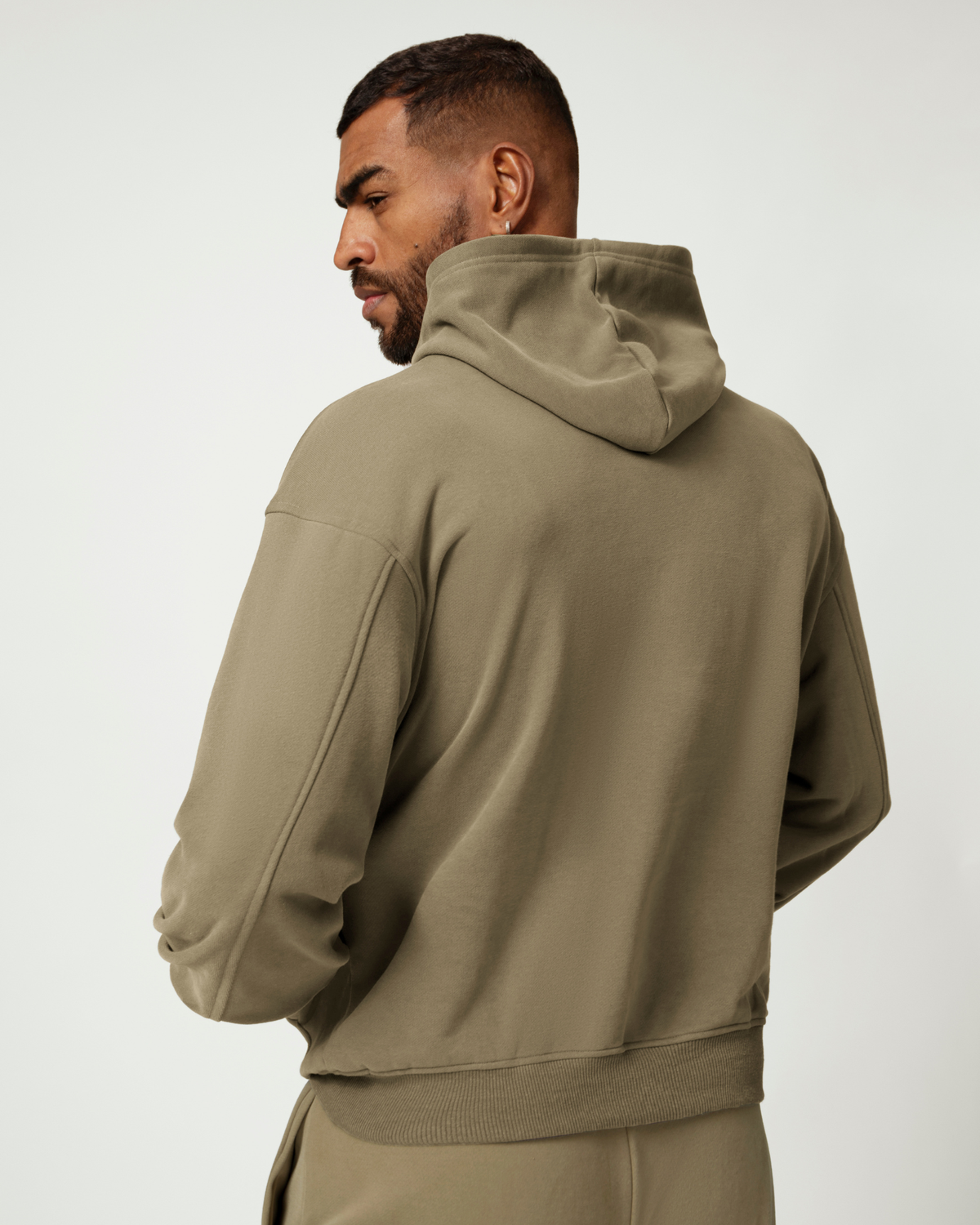 Everyday Ease Relaxed Cotton Blend Men's Hoodie
