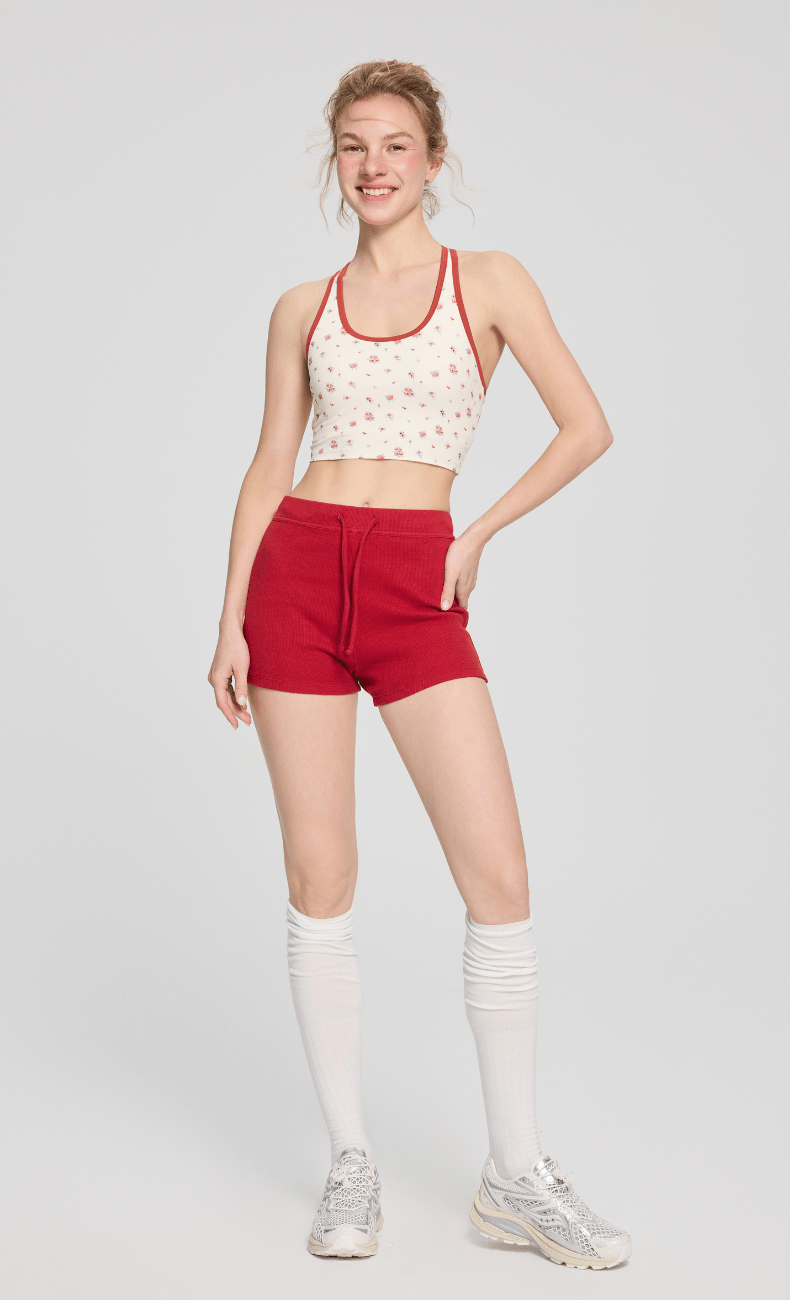 WOO YOGA Shorts Iris High-Waisted Sculpting Training Short