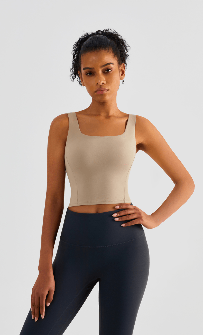 WOO YOGA Sports Bras Alex Move Free Built-in Bra Tank