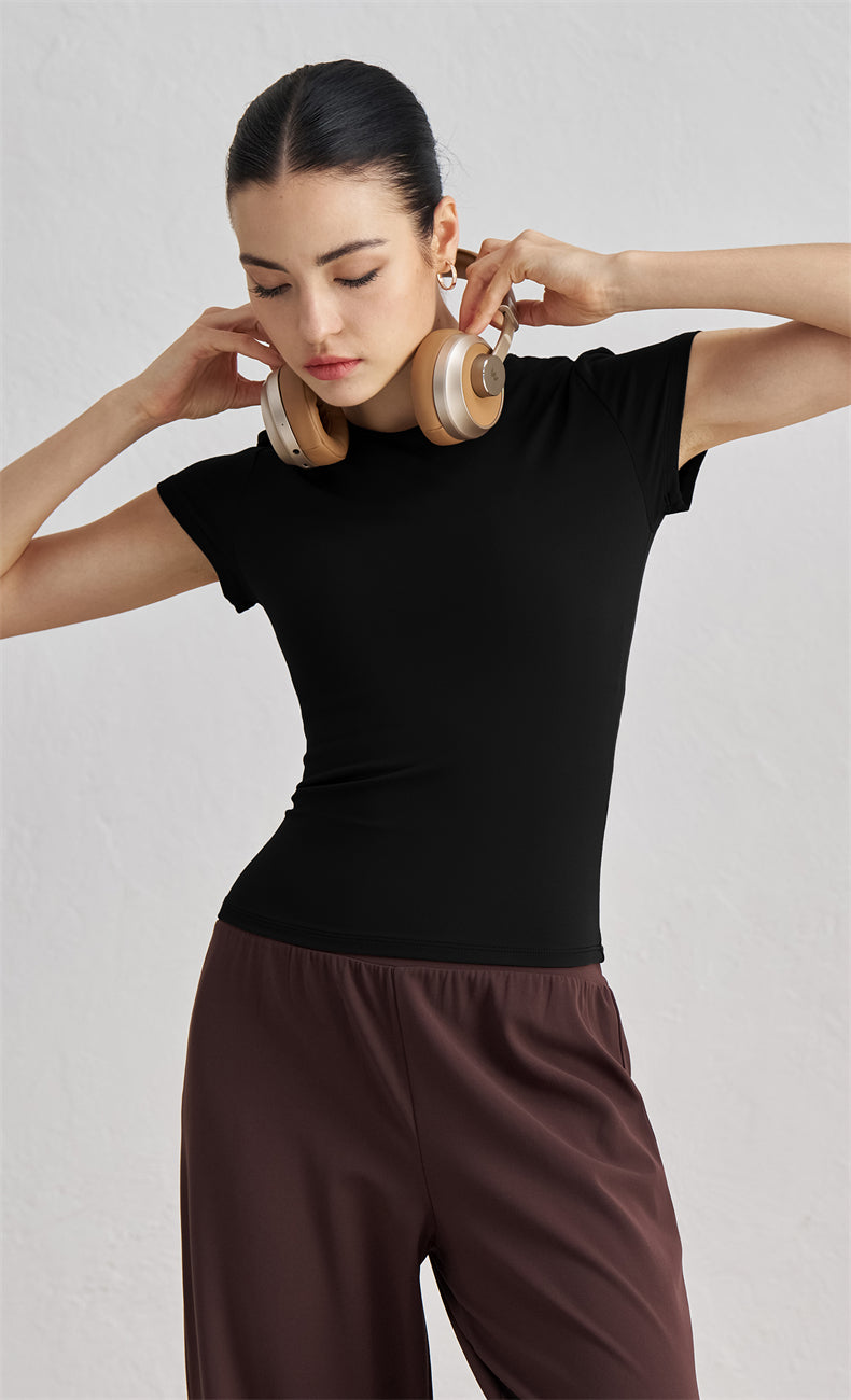 Ophelia Women Workout Tee - WOO YOGA