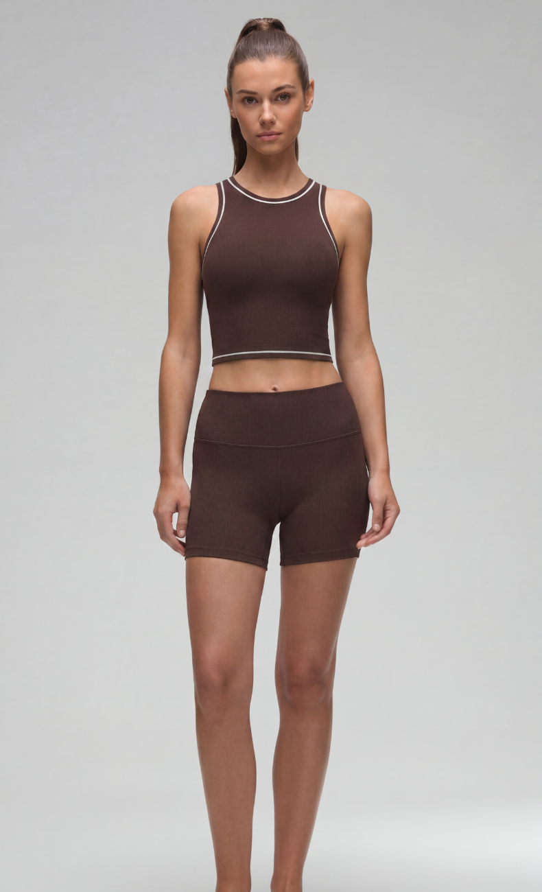 Layla Flex Seamless Tank & Biker Short Set