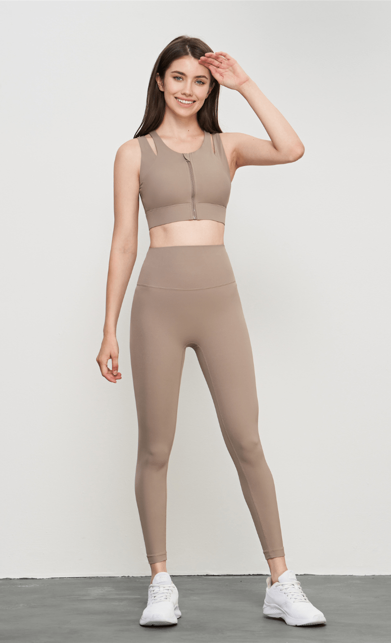 WOO YOGA Matching Sets Isabella High Impact Workout Matching Set