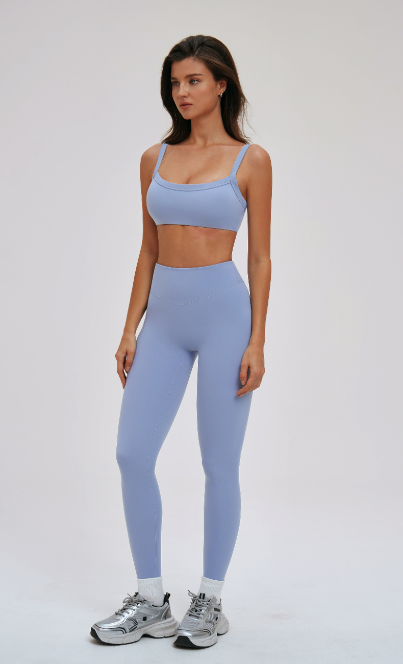 Blake Sports Bra & High Waisted Leggings Workout Set