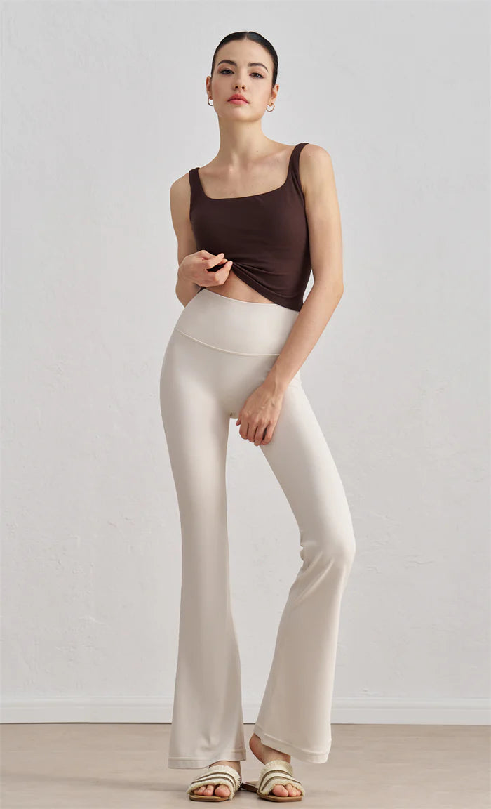 Zara High Waist Flare Legging - WOO YOGA