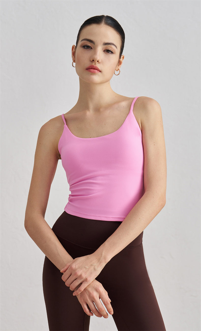 Lyra Built-in Bra Camisole - WOO YOGA