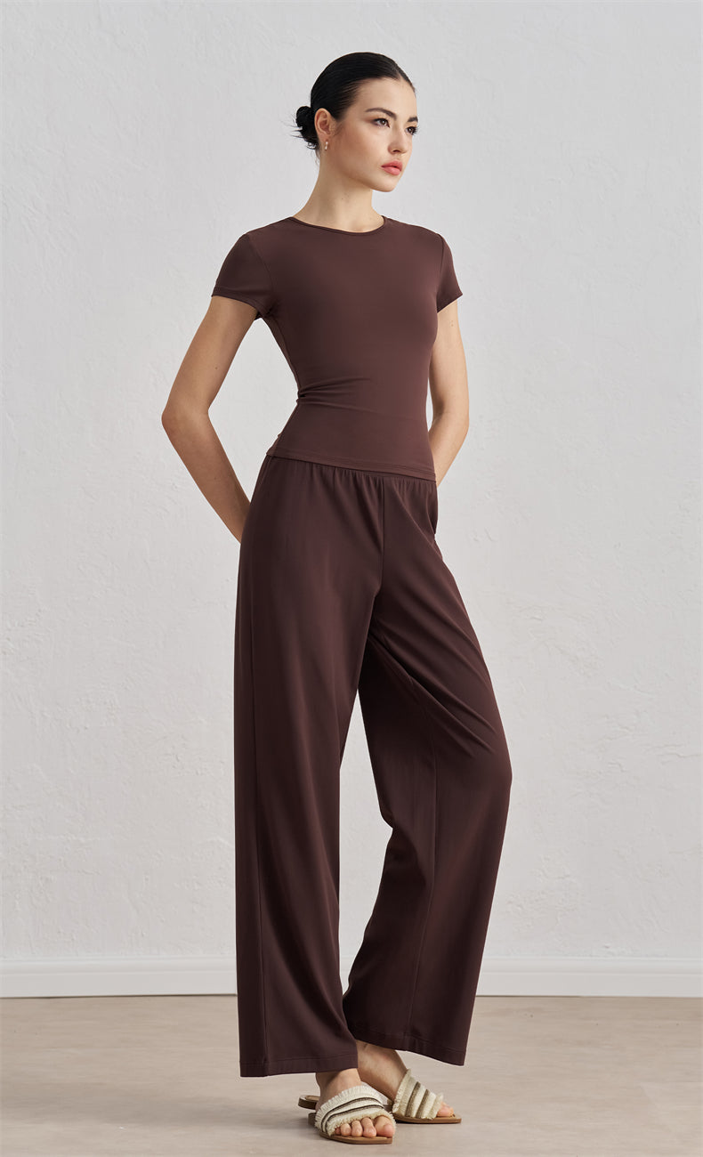 Ophelia Women Workout Tee - WOO YOGA