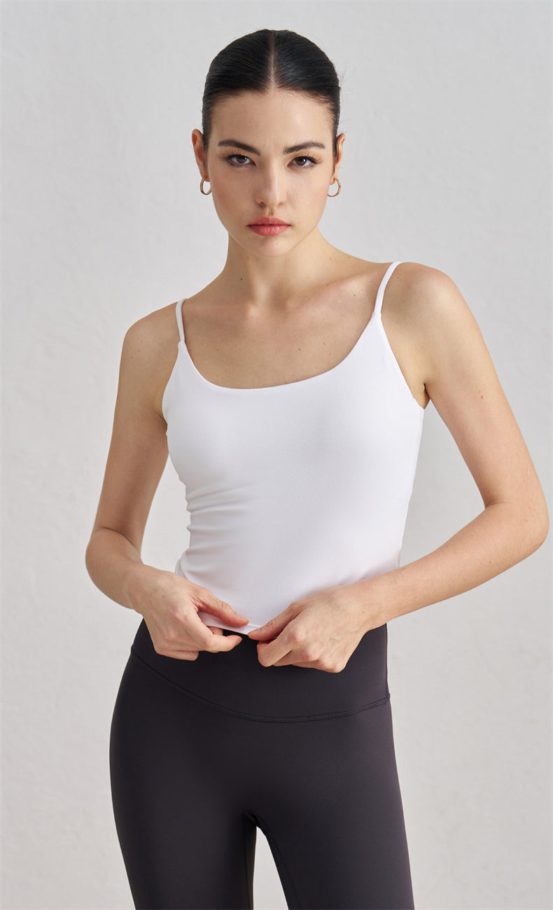 Lyra Built-in Bra Camisole - WOO YOGA