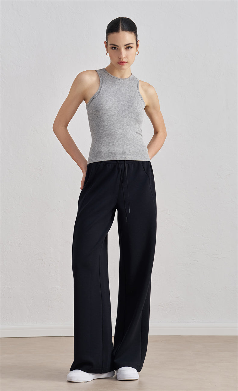 WOO YOGA - Victoria Organic Cotton Straight Leg Yoga Pant