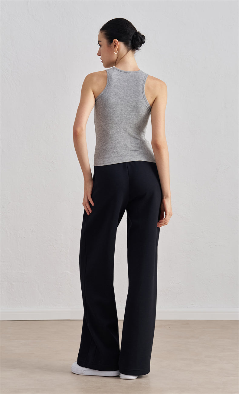 WOO YOGA - Victoria Organic Cotton Straight Leg Yoga Pant