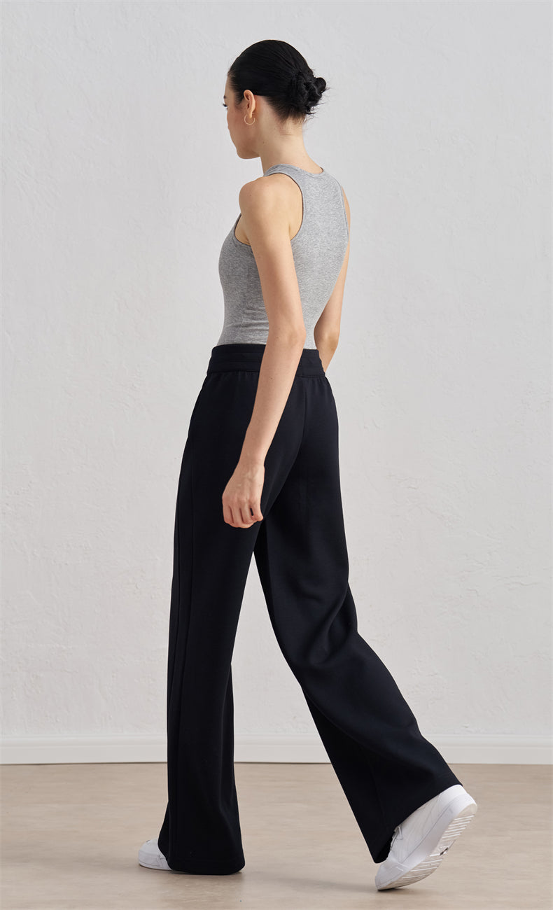 WOO YOGA - Victoria Organic Cotton Straight Leg Yoga Pant