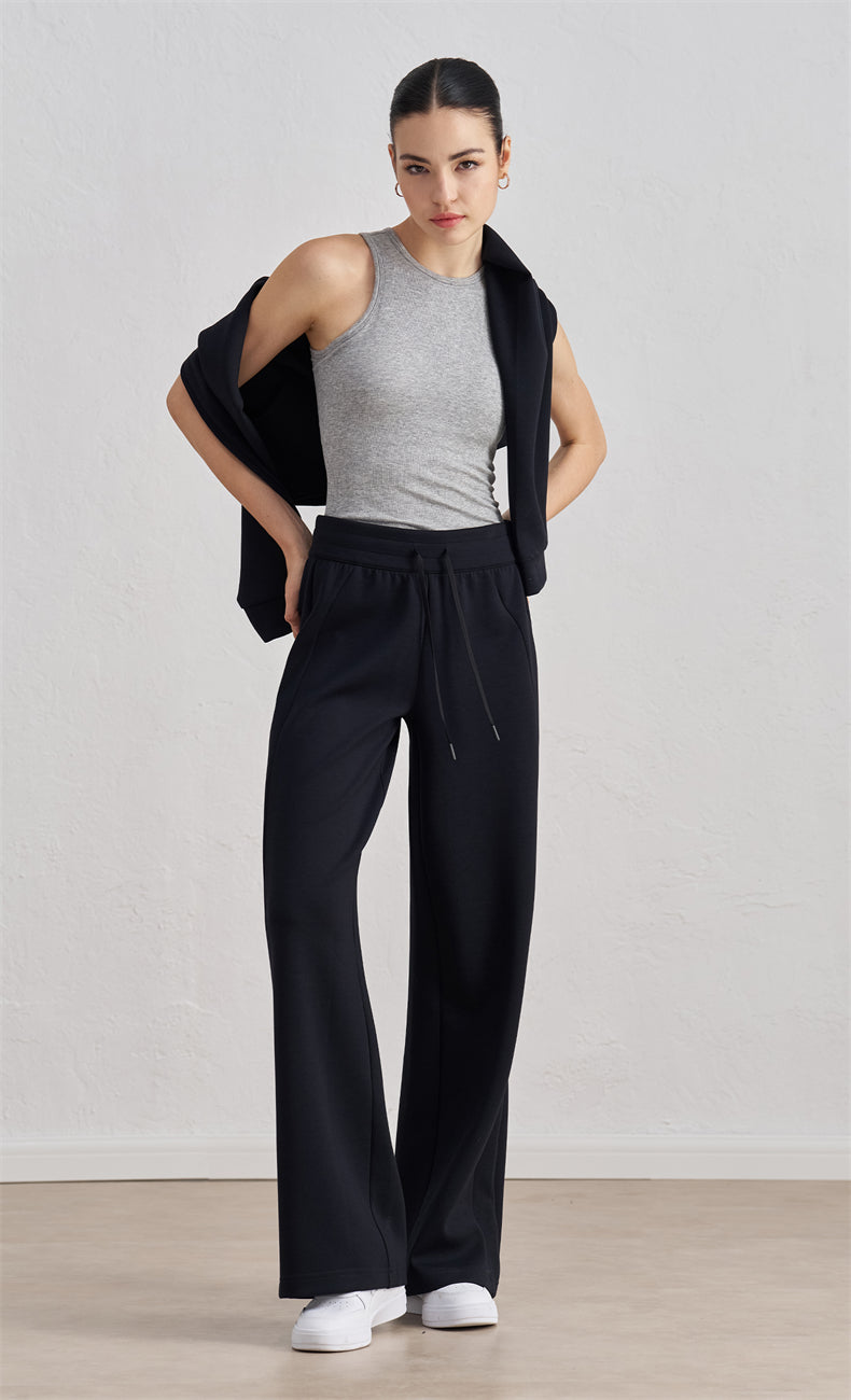WOO YOGA - Victoria Organic Cotton Straight Leg Yoga Pant