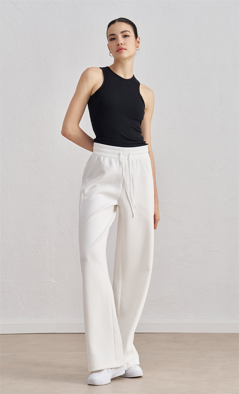 WOO YOGA - Victoria Organic Cotton Straight Leg Yoga Pant