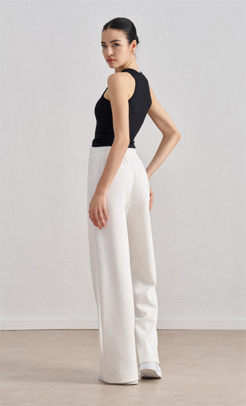 WOO YOGA - Victoria Organic Cotton Straight Leg Yoga Pant