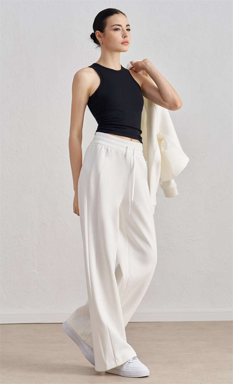 WOO YOGA - Victoria Organic Cotton Straight Leg Yoga Pant
