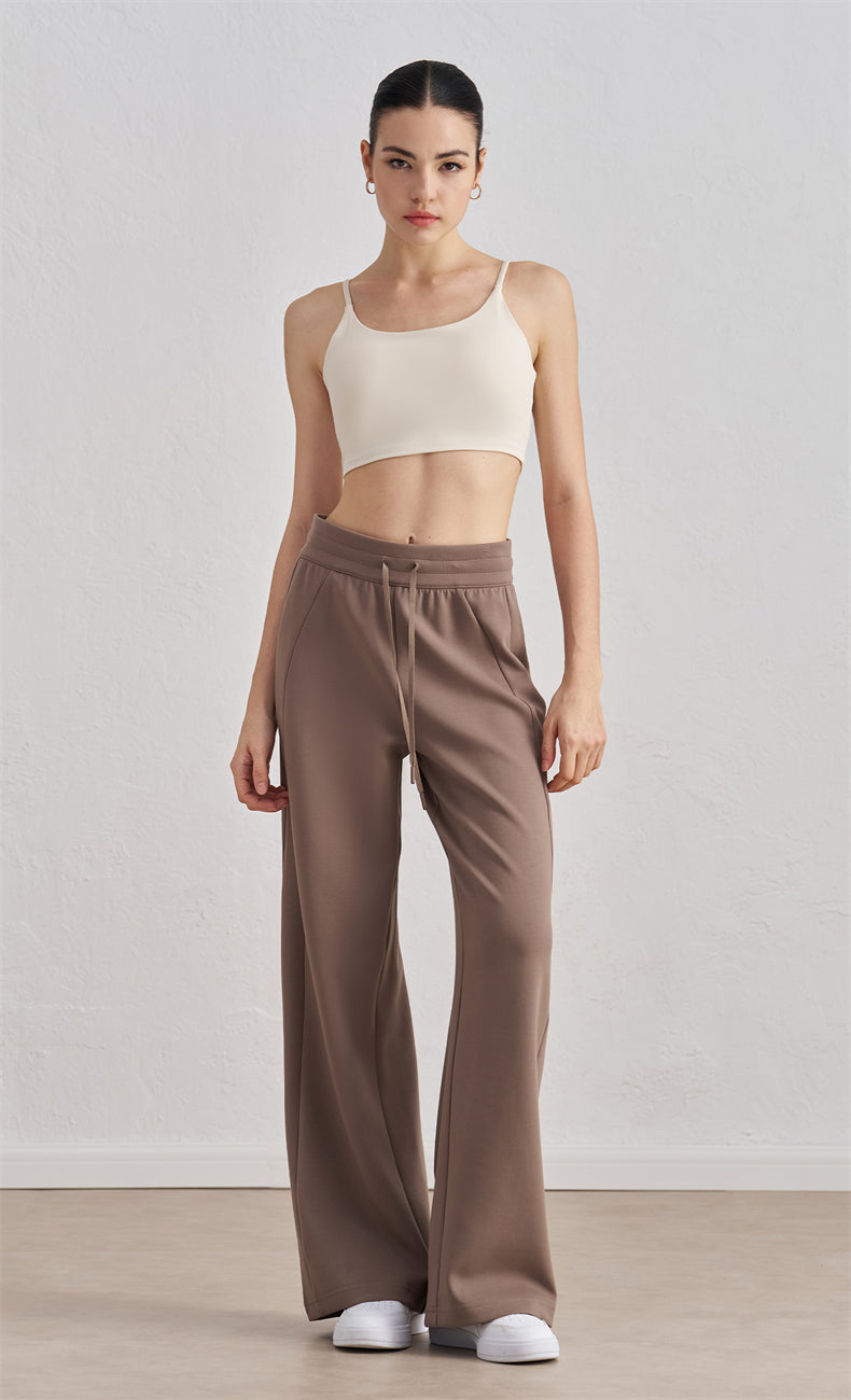 WOO YOGA - Victoria Organic Cotton Straight Leg Yoga Pant