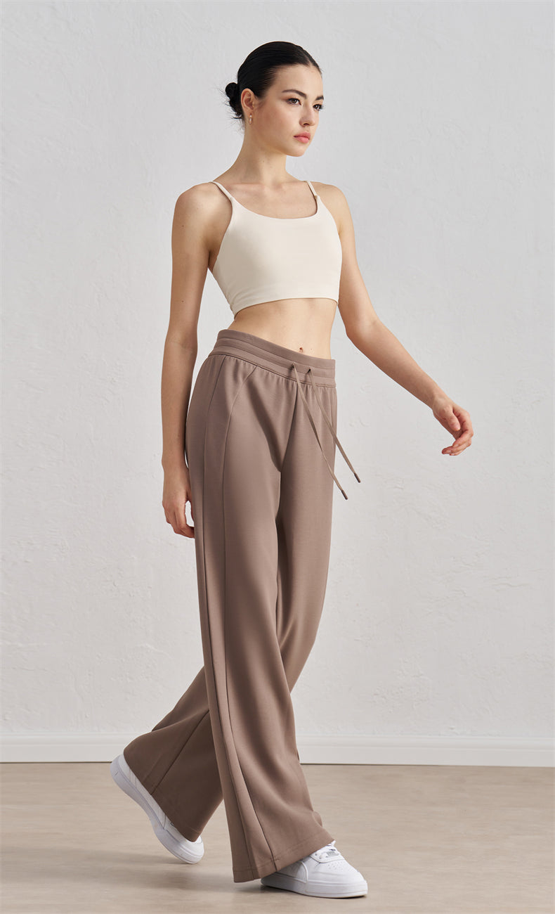 WOO YOGA - Victoria Organic Cotton Straight Leg Yoga Pant