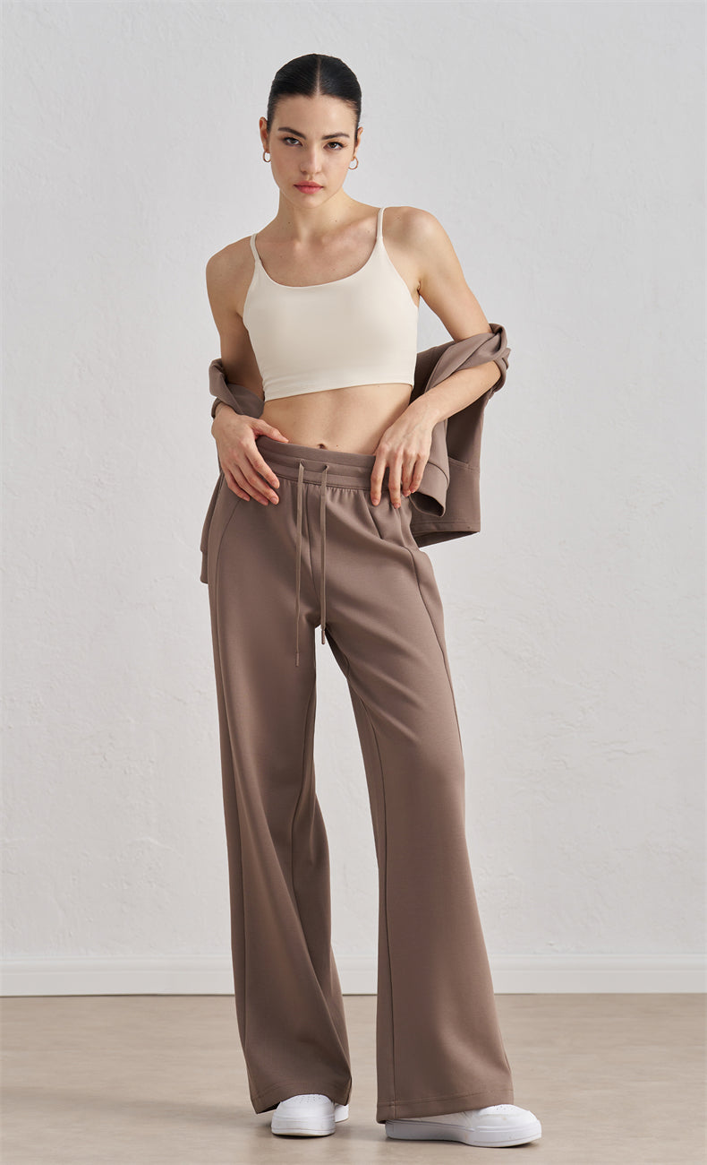 WOO YOGA - Victoria Organic Cotton Straight Leg Yoga Pant
