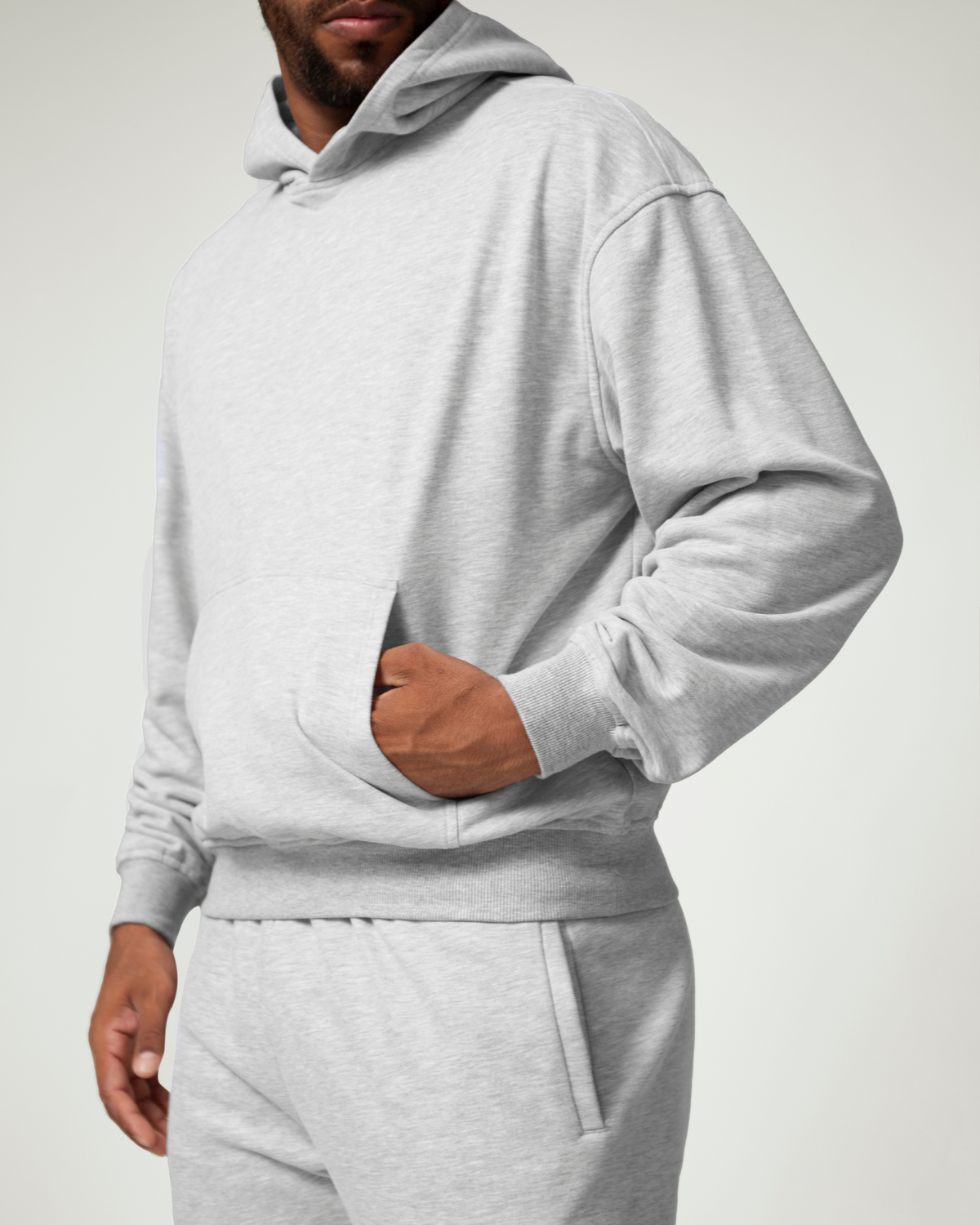 Everyday Ease Relaxed Cotton Blend Men's Hoodie