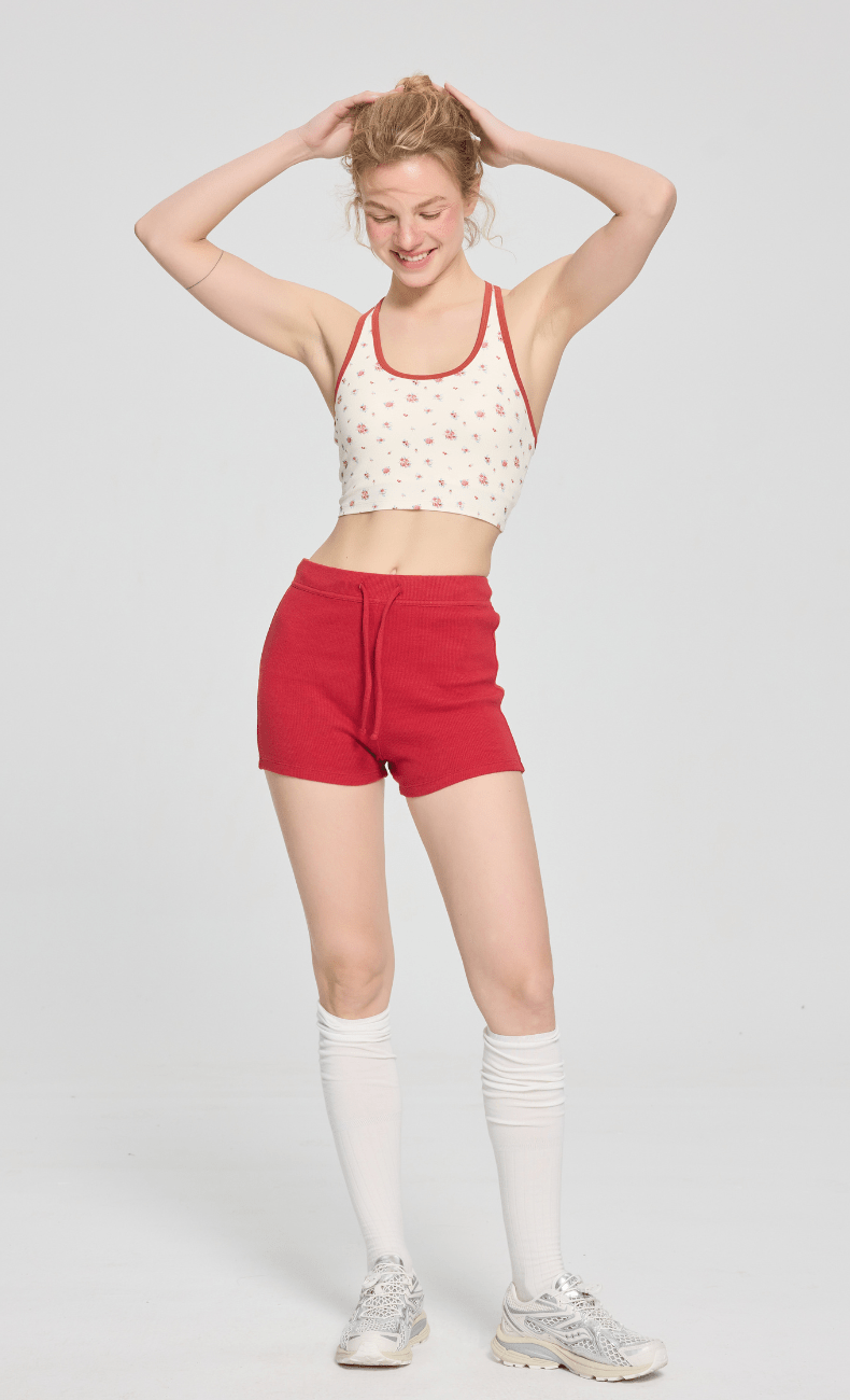 WOO YOGA Shorts Iris High-Waisted Sculpting Training Short