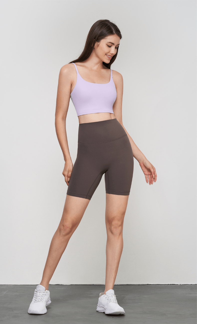 WOO YOGA Shorts Ivy High-Waist Seamless Free From Move Short