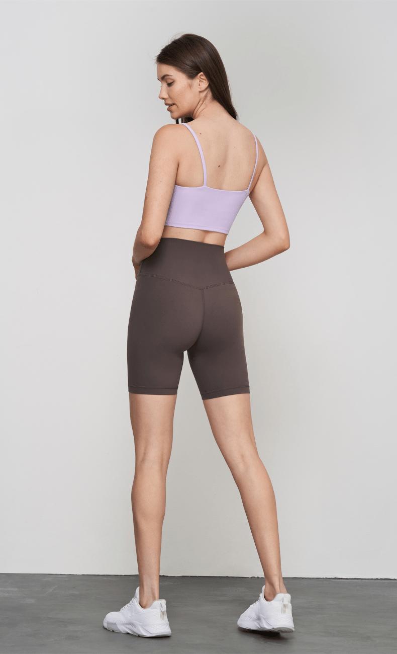 WOO YOGA Shorts Ivy High-Waist Seamless Free From Move Short