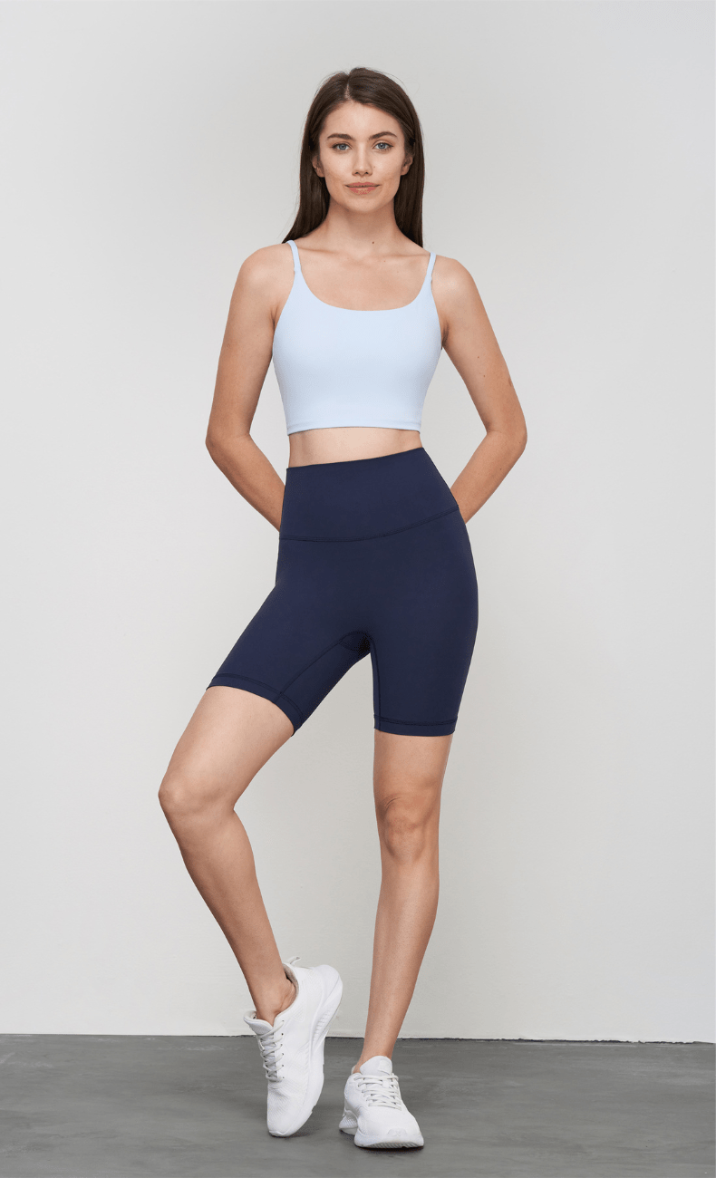 WOO YOGA Shorts Ivy High-Waist Seamless Free From Move Short