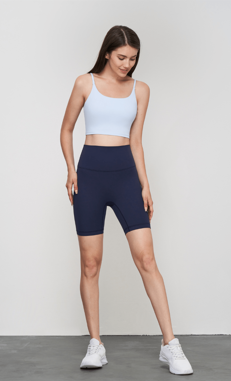 WOO YOGA Shorts Ivy High-Waist Seamless Free From Move Short
