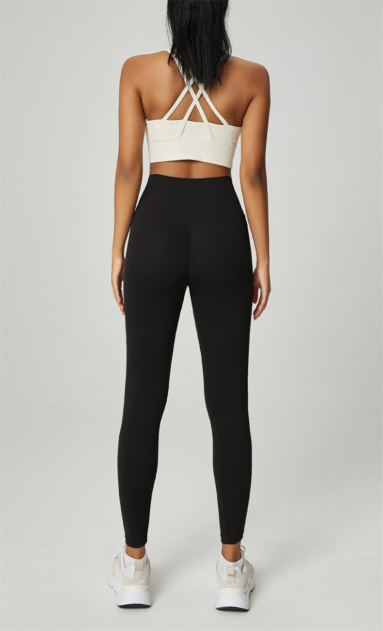 Maya High-Waisted Tummy Control Yoga Legging - WOO YOGA