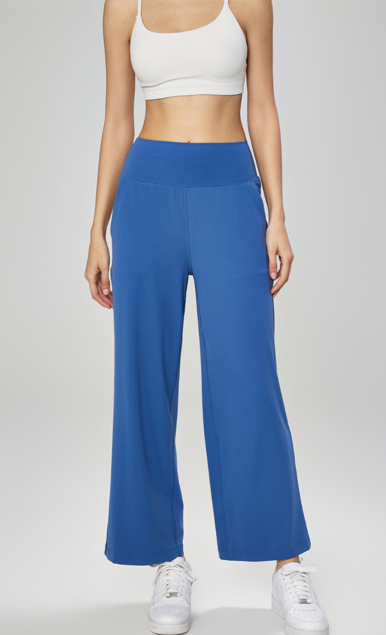 Ivanka High-Waist Straight Leg Pant
