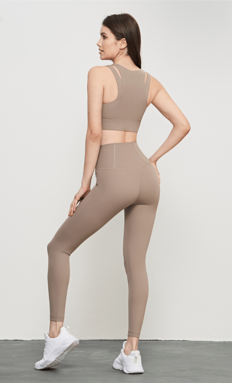 WOO YOGA Matching Sets Isabella High Impact Workout Matching Set