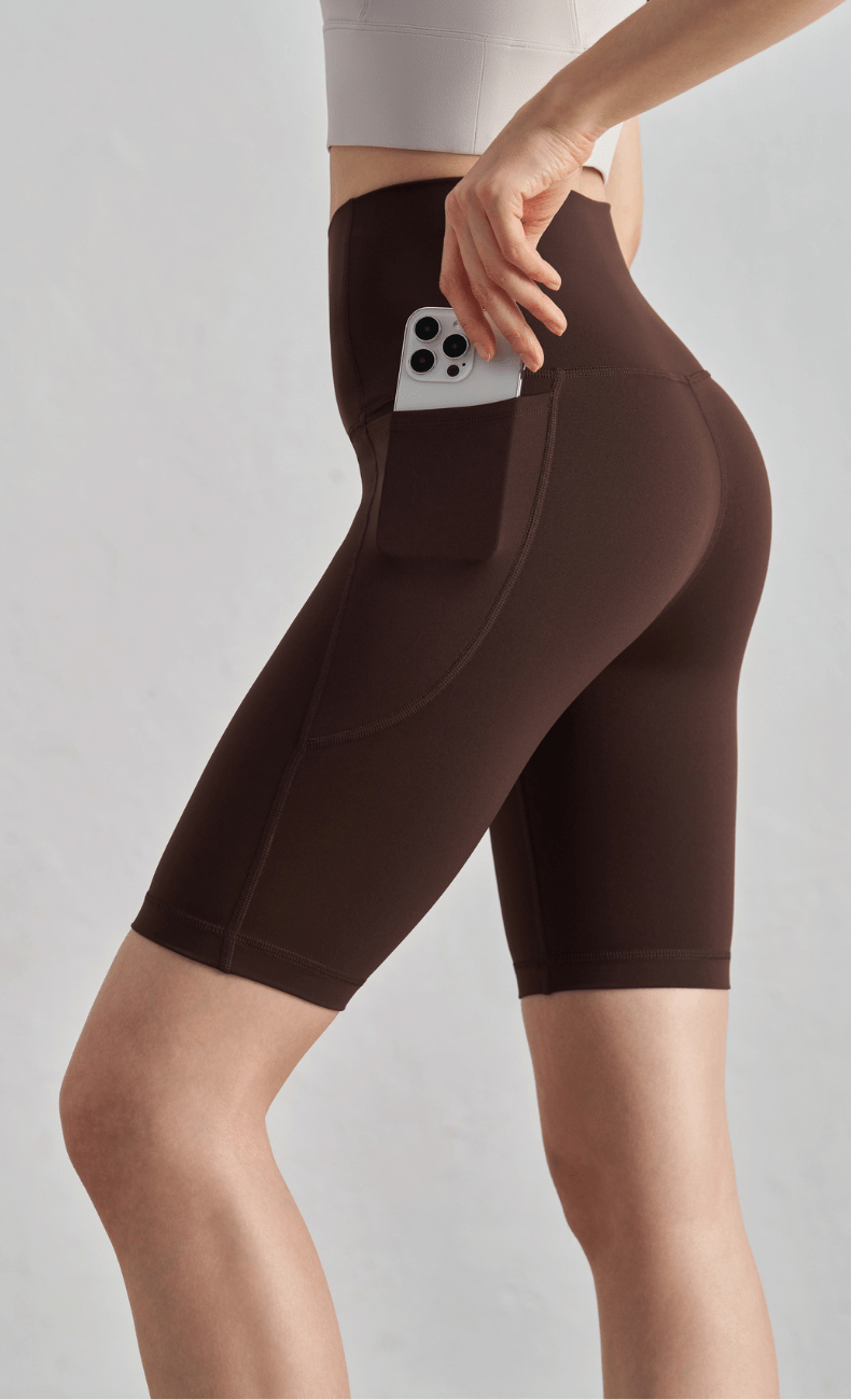 WOO YOGA Shorts Simone High-Waisted Seamless Fitness Short