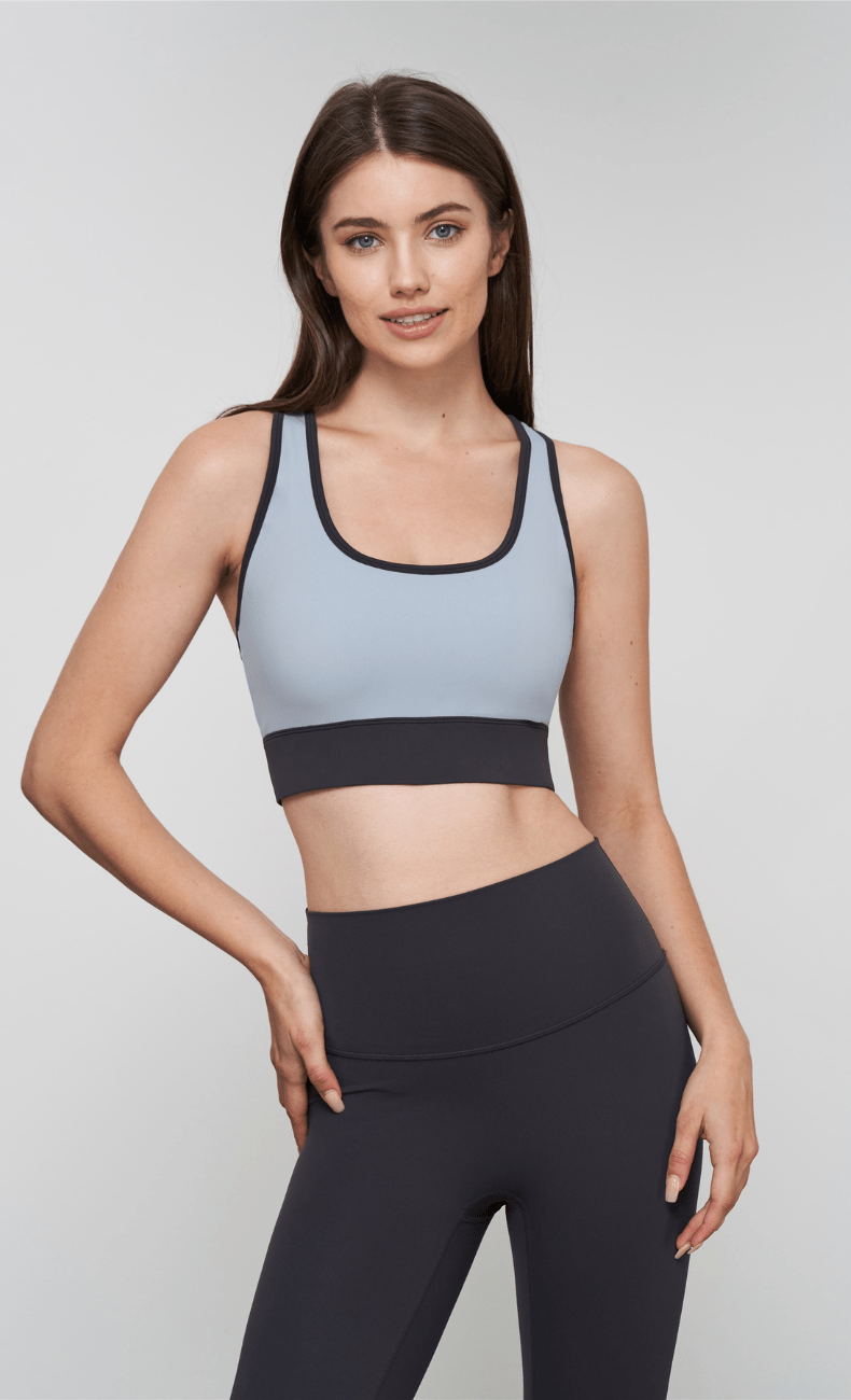 WOO YOGA Sports Bras Clara Open Back Sports Bra