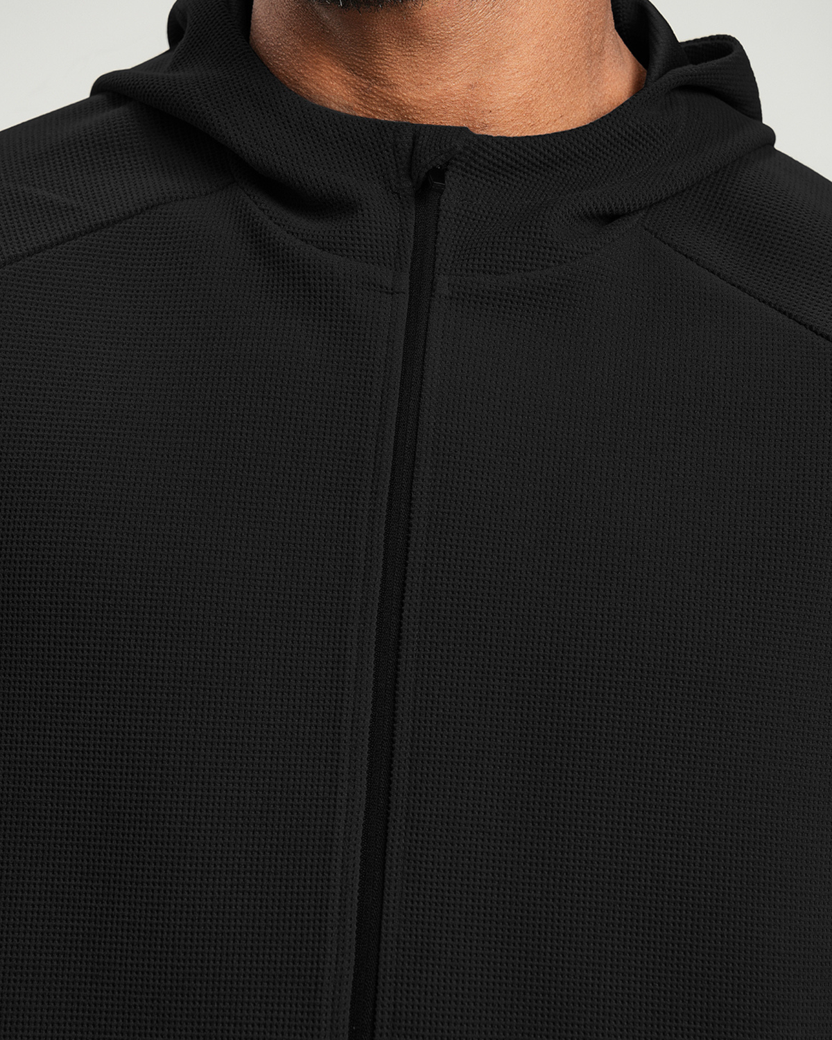 Everyday Ease Waffle Men's Full-Zip Hoodie