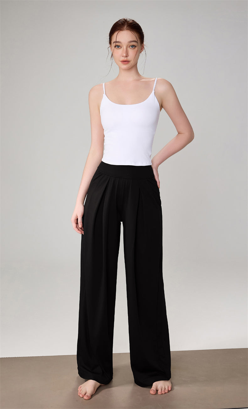 WOO YOGA Pants Elara Wide Leg Lightweight Sweatpant