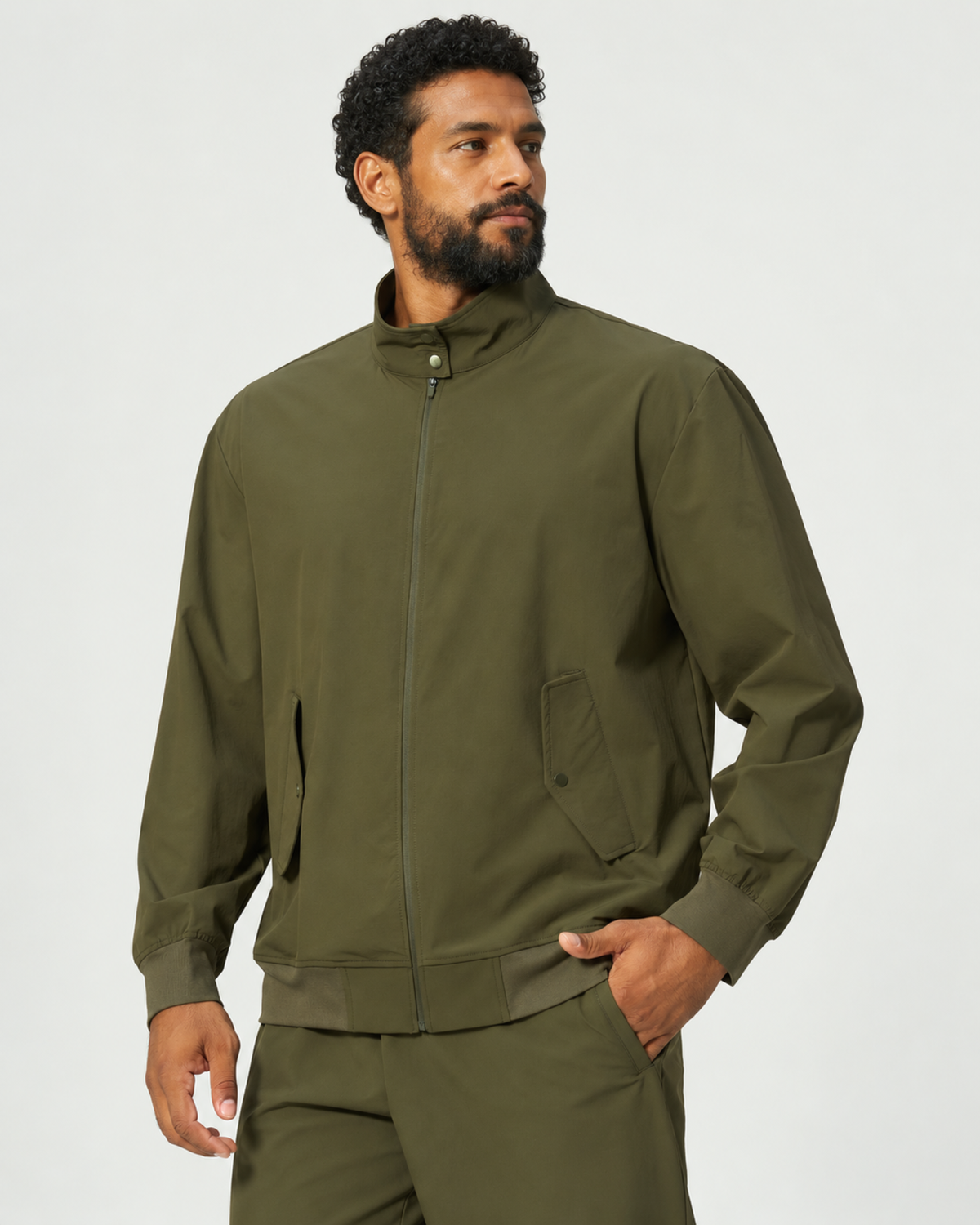 Everyday Motion Lightweight Men's Bomber Jacket
