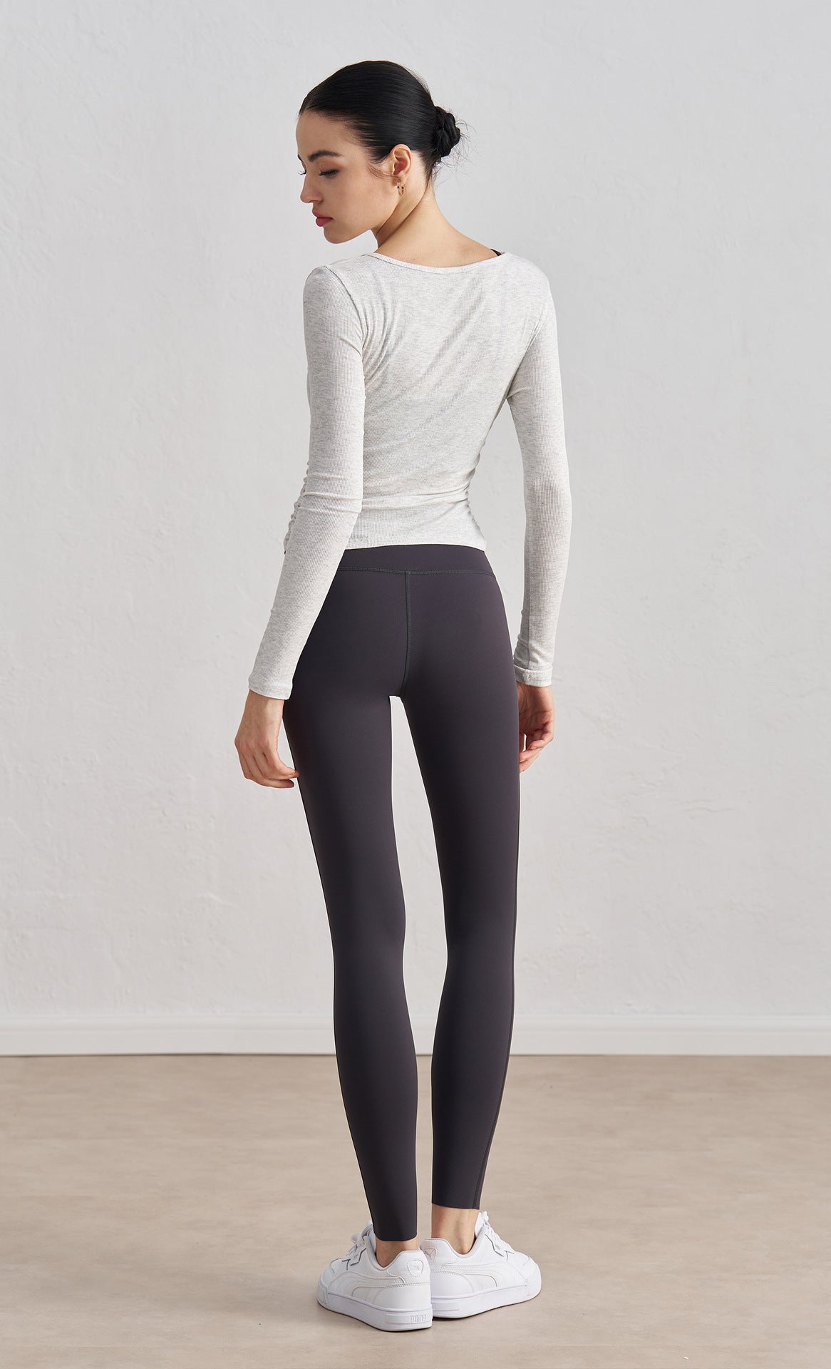 WOO YOGA Tops & Tees Ava Ribbed Fitness Long Sleeve